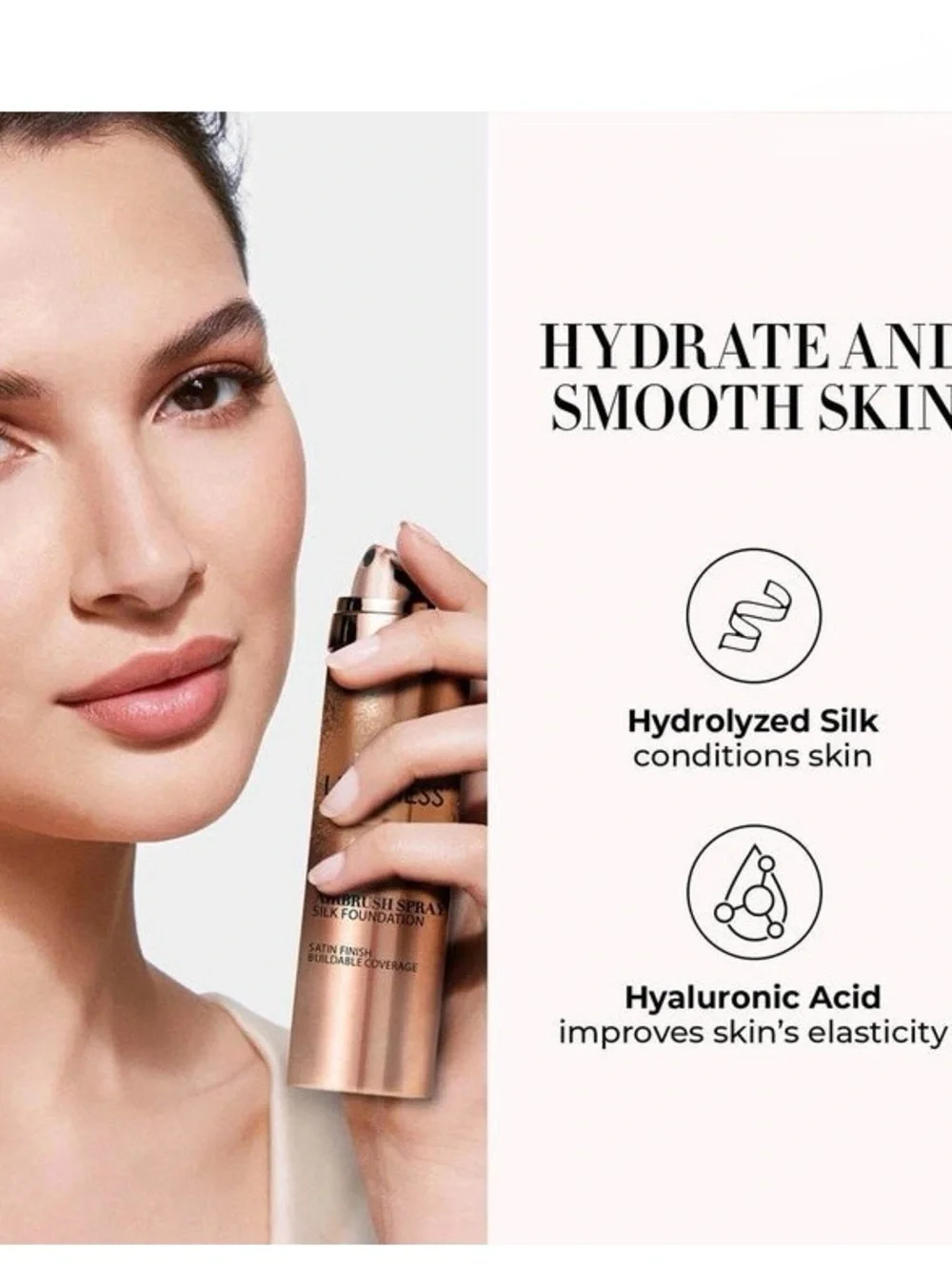 🌸B14 - Luminess Airbrush Spray Silk Foundation - Medium 040🤎